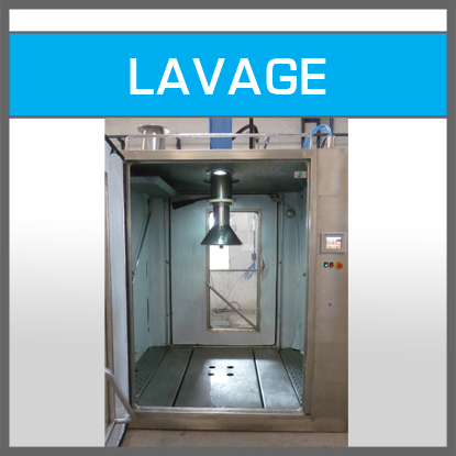 Station de lavage conteneurs - IBC Containers