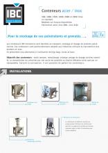 Fiche produit conteneur acier-inox