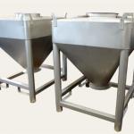 Conteneur acier inox IBC Powder Container